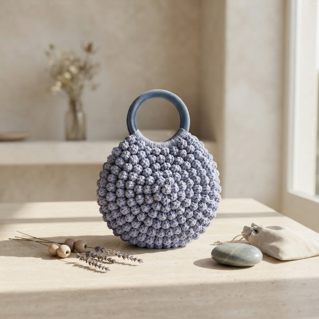 Circle Macaroon Bag | Crochet Pattern PDF