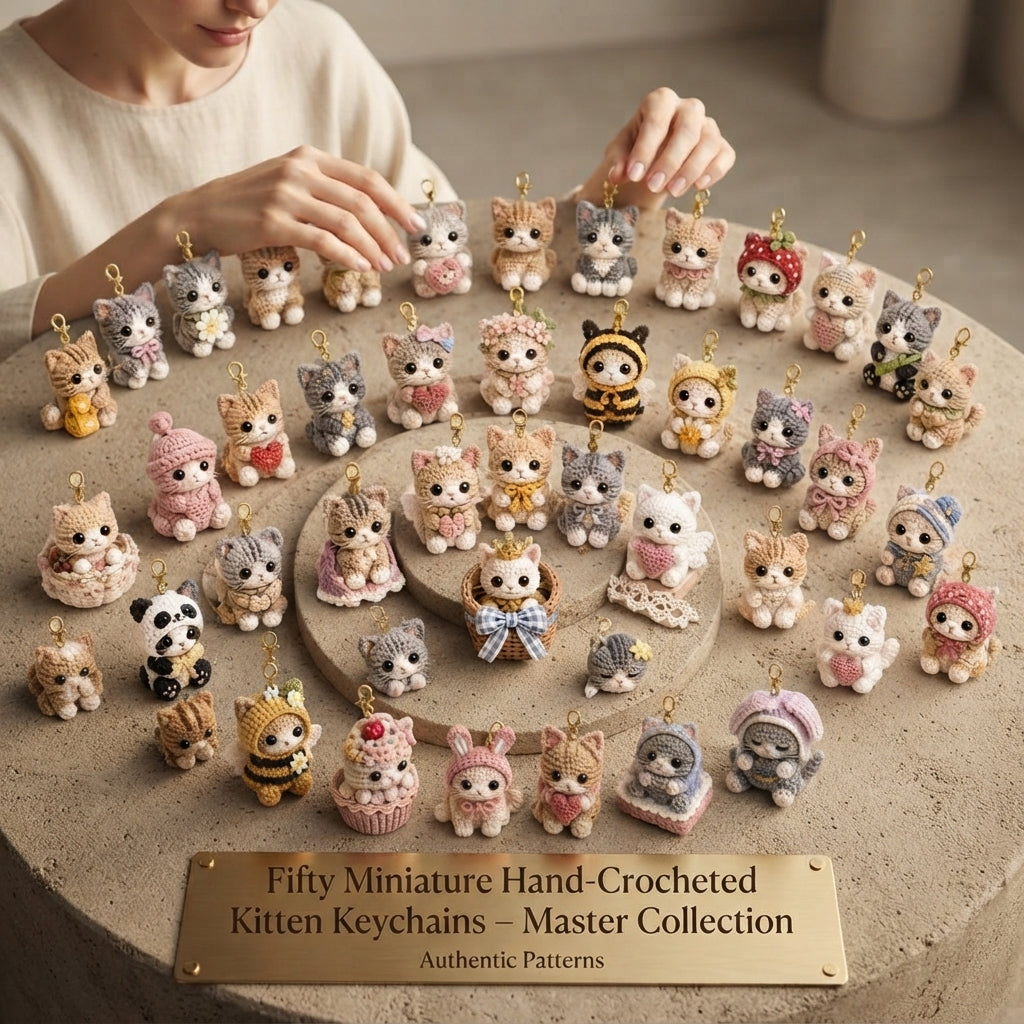 Ultimate Keychain Collection | 50+ Amigurumi PDF
