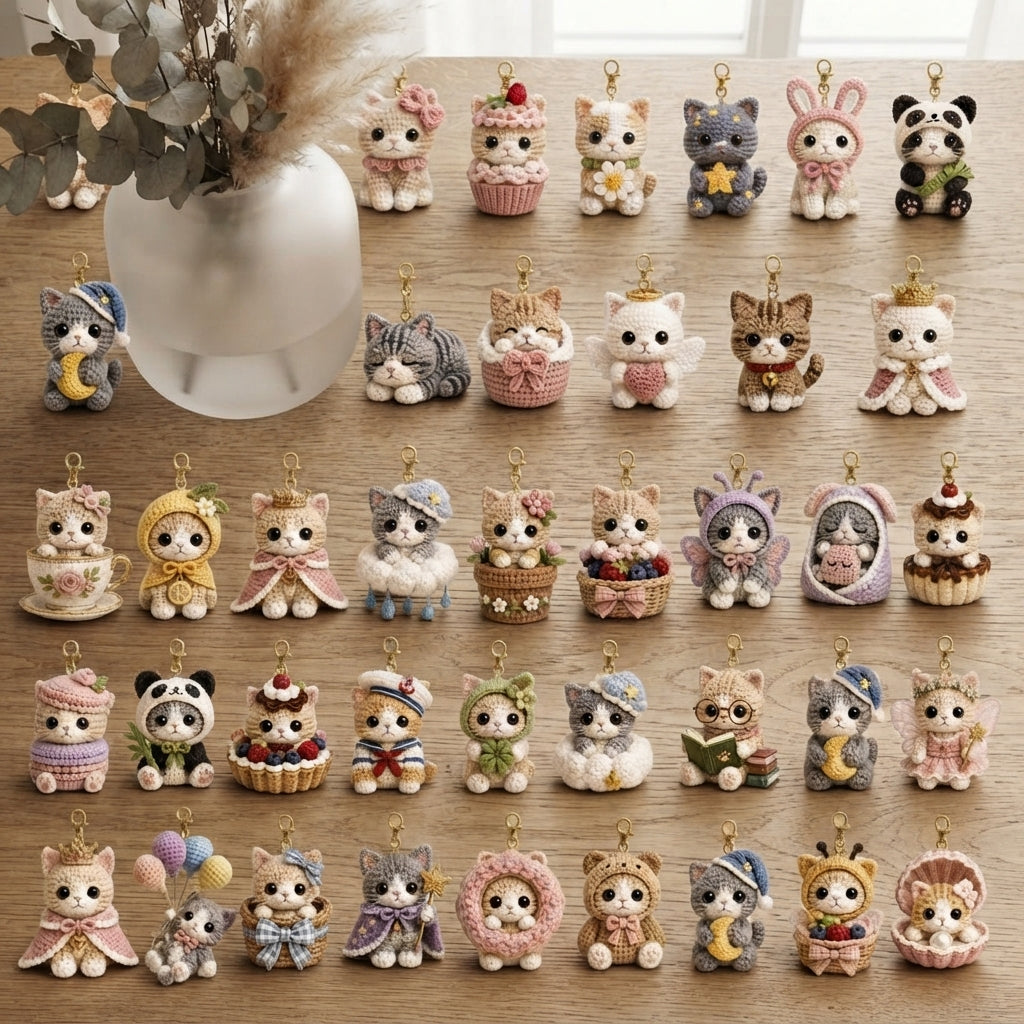 Ultimate Keychain Collection | 50+ Amigurumi PDF