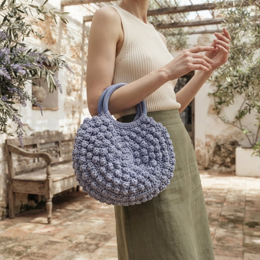 Circle Macaroon Bag | Crochet Pattern PDF