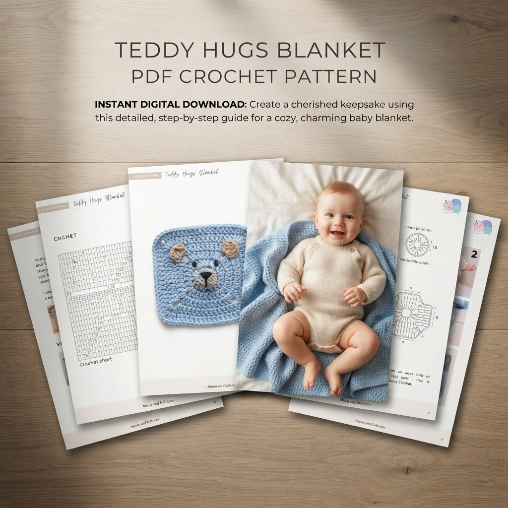 Baby Teddy Bear | Crochet Pattern PDF