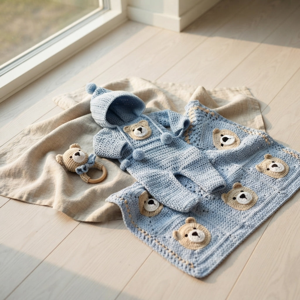 Baby Teddy Bear | Crochet Pattern PDF