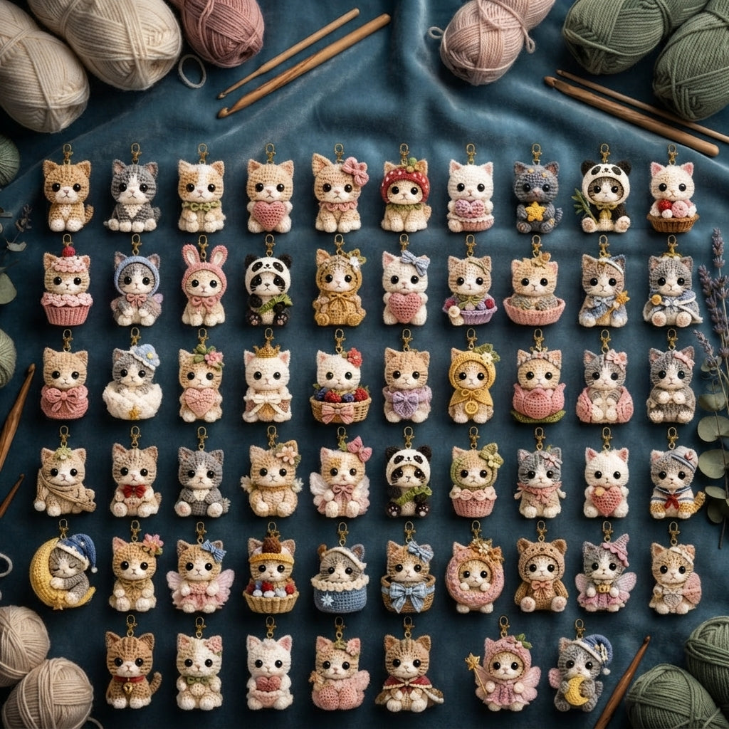 Ultimate Keychain Collection | 50+ Amigurumi PDF