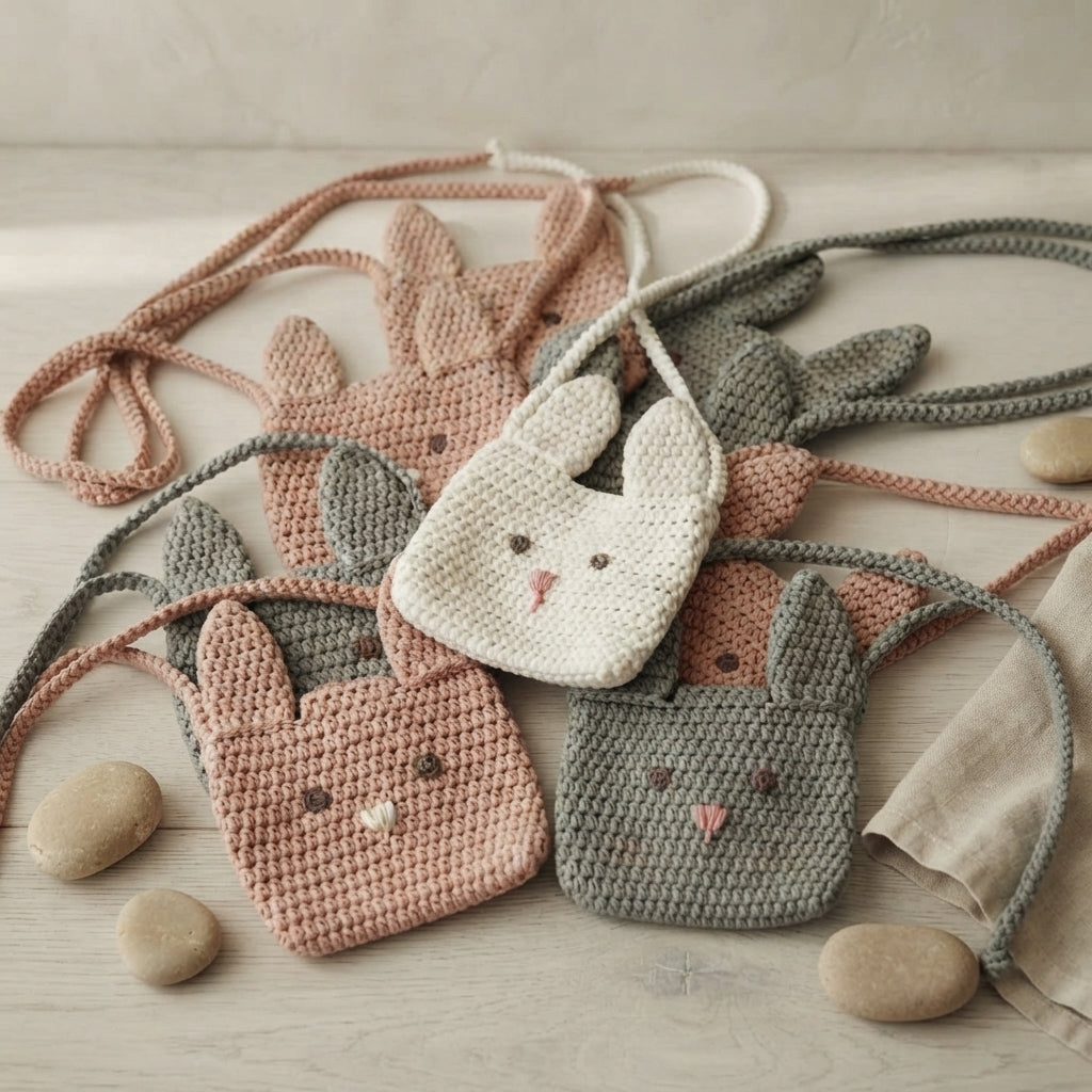 Bunny Kids Bag | Crochet Pattern PDF