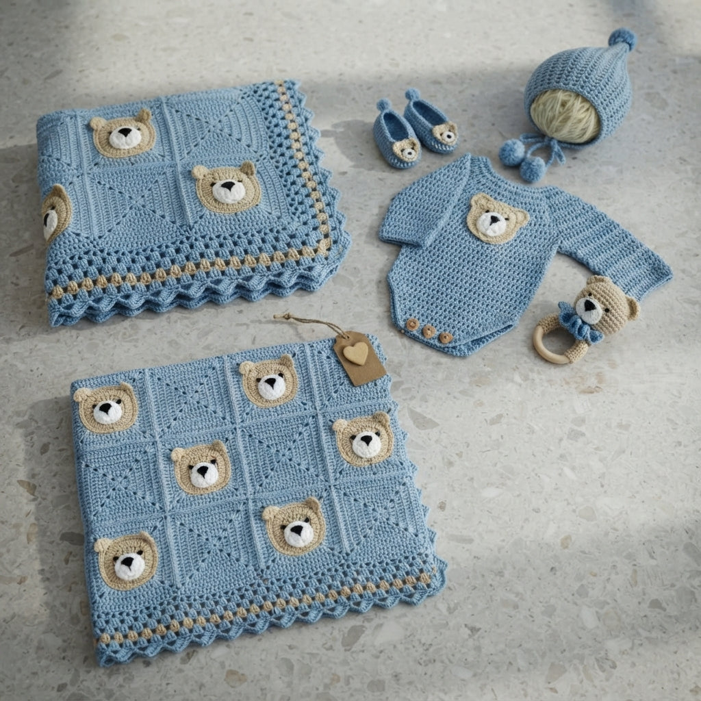 Baby Teddy Bear | Crochet Pattern PDF