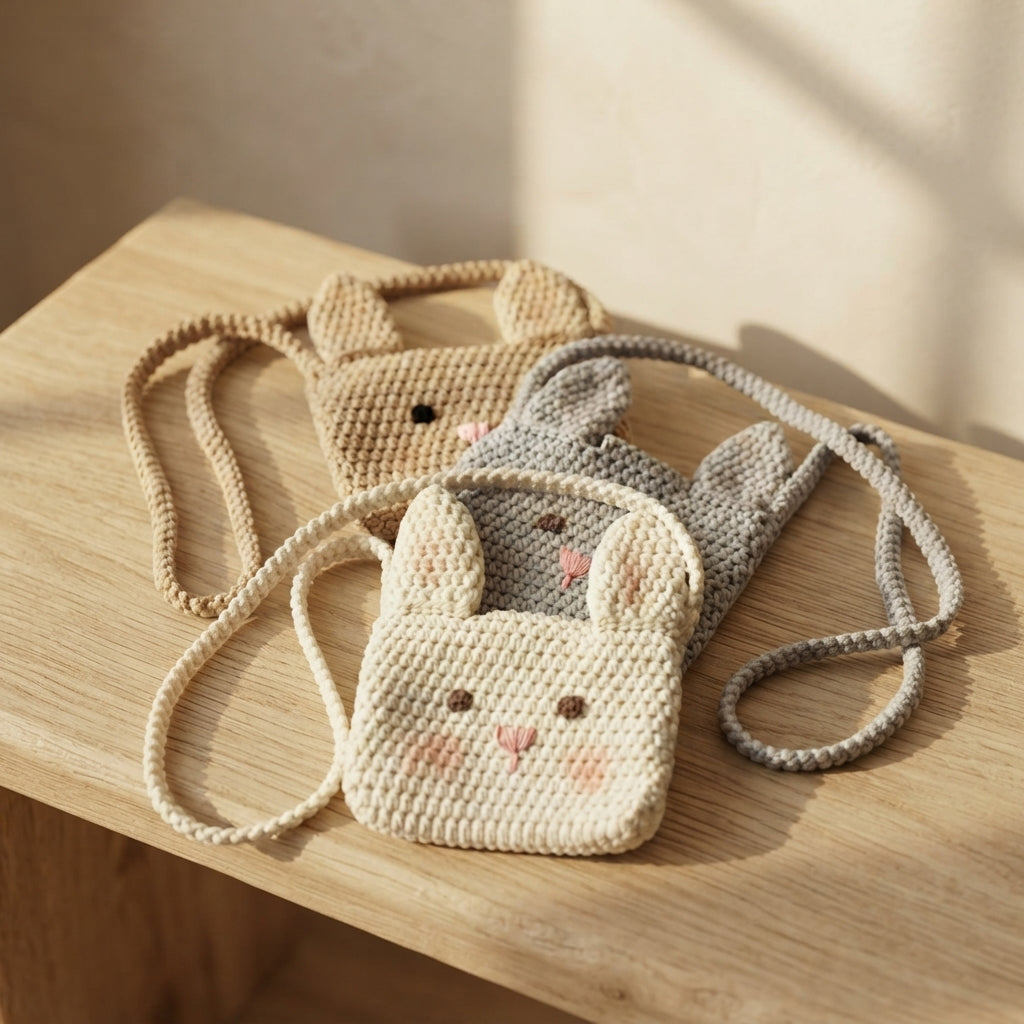 Bunny Kids Bag | Crochet Pattern PDF