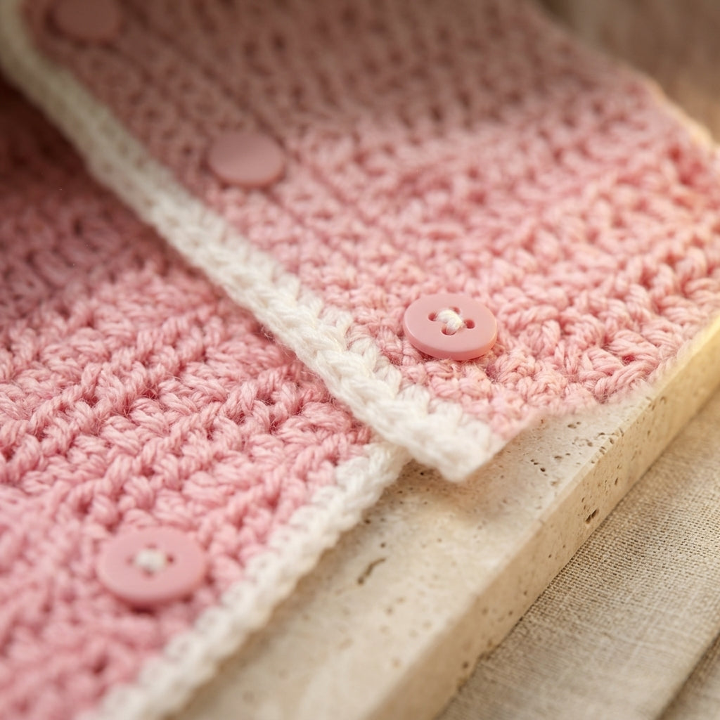 Girl Hoodie Beginner-Friendly Baby Hoodie | Crochet Pattern PDF