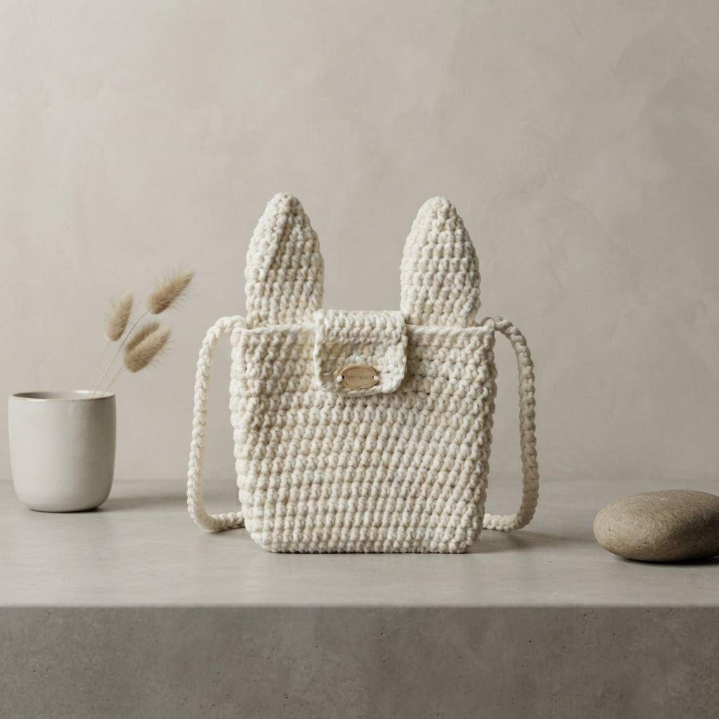Bunny Kids Bag | Crochet Pattern PDF