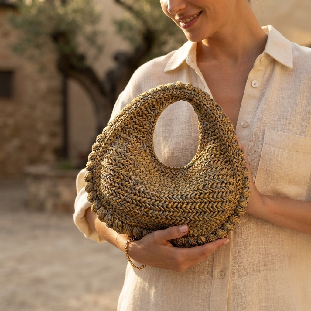Purse Handbag Beach Bag | Crochet Pattern PDF