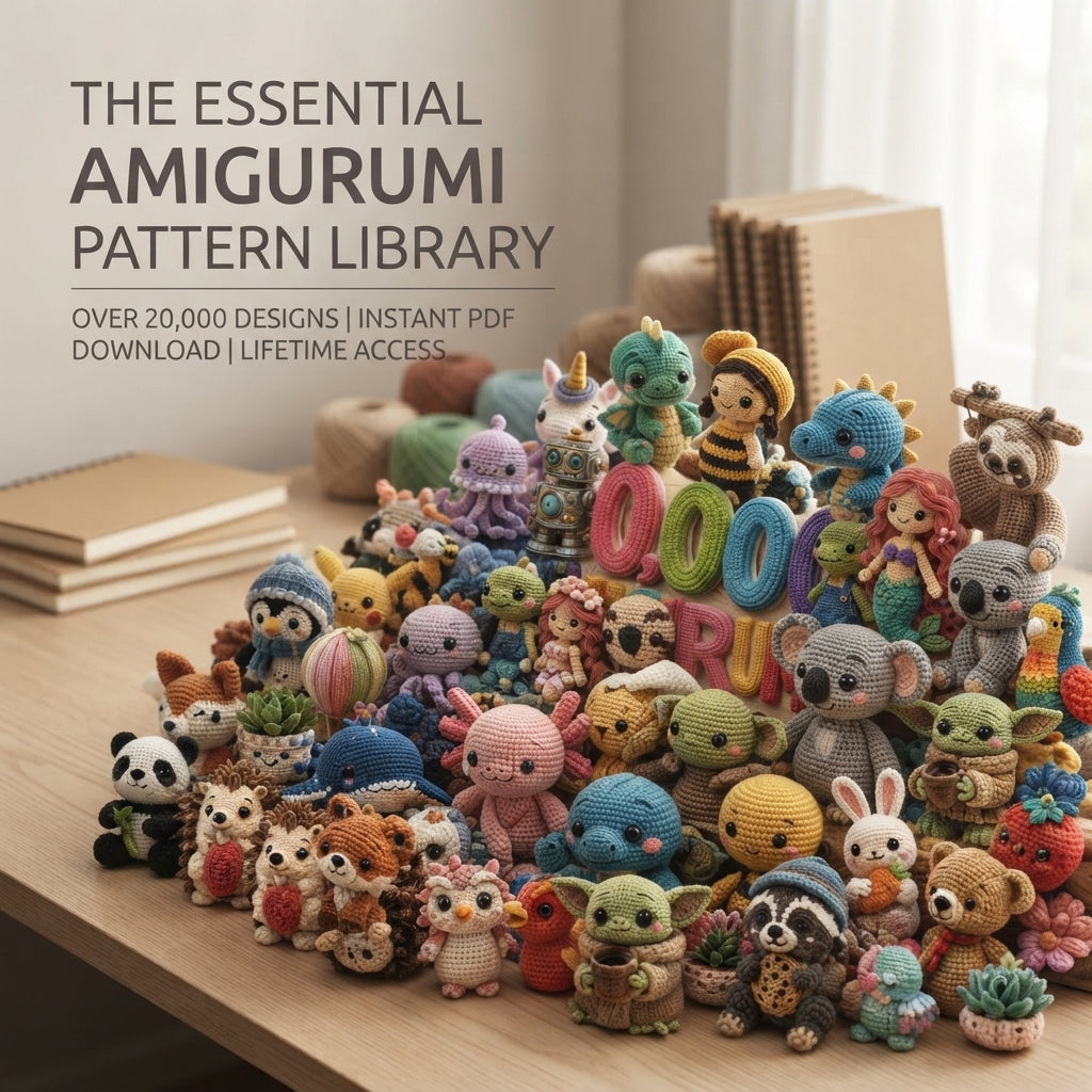 Mega Amigurumi Collection | 20,000+ Crochet Patterns PDF