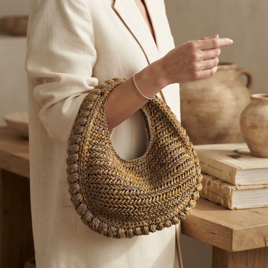 Purse Handbag Beach Bag | Crochet Pattern PDF