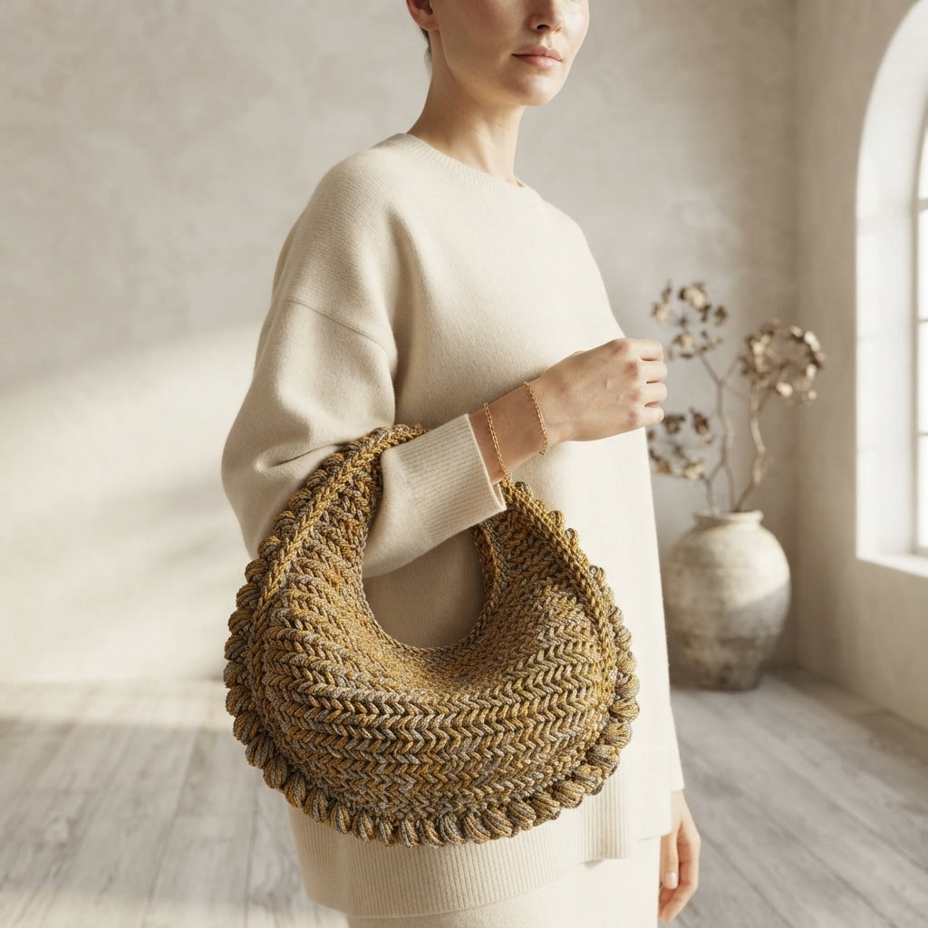 Purse Handbag Beach Bag | Crochet Pattern PDF