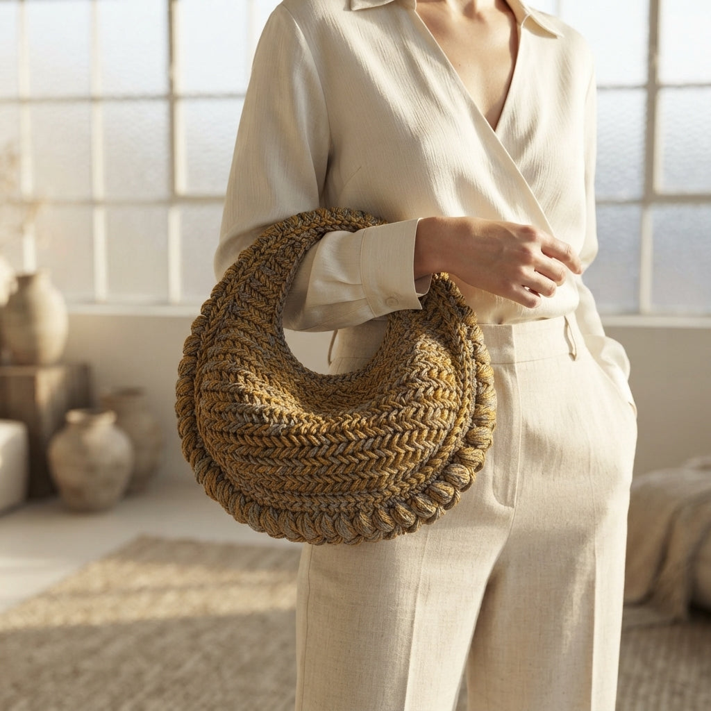 Purse Handbag Beach Bag | Crochet Pattern PDF