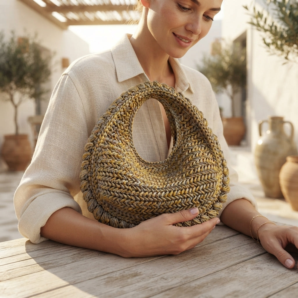 Purse Handbag Beach Bag | Crochet Pattern PDF