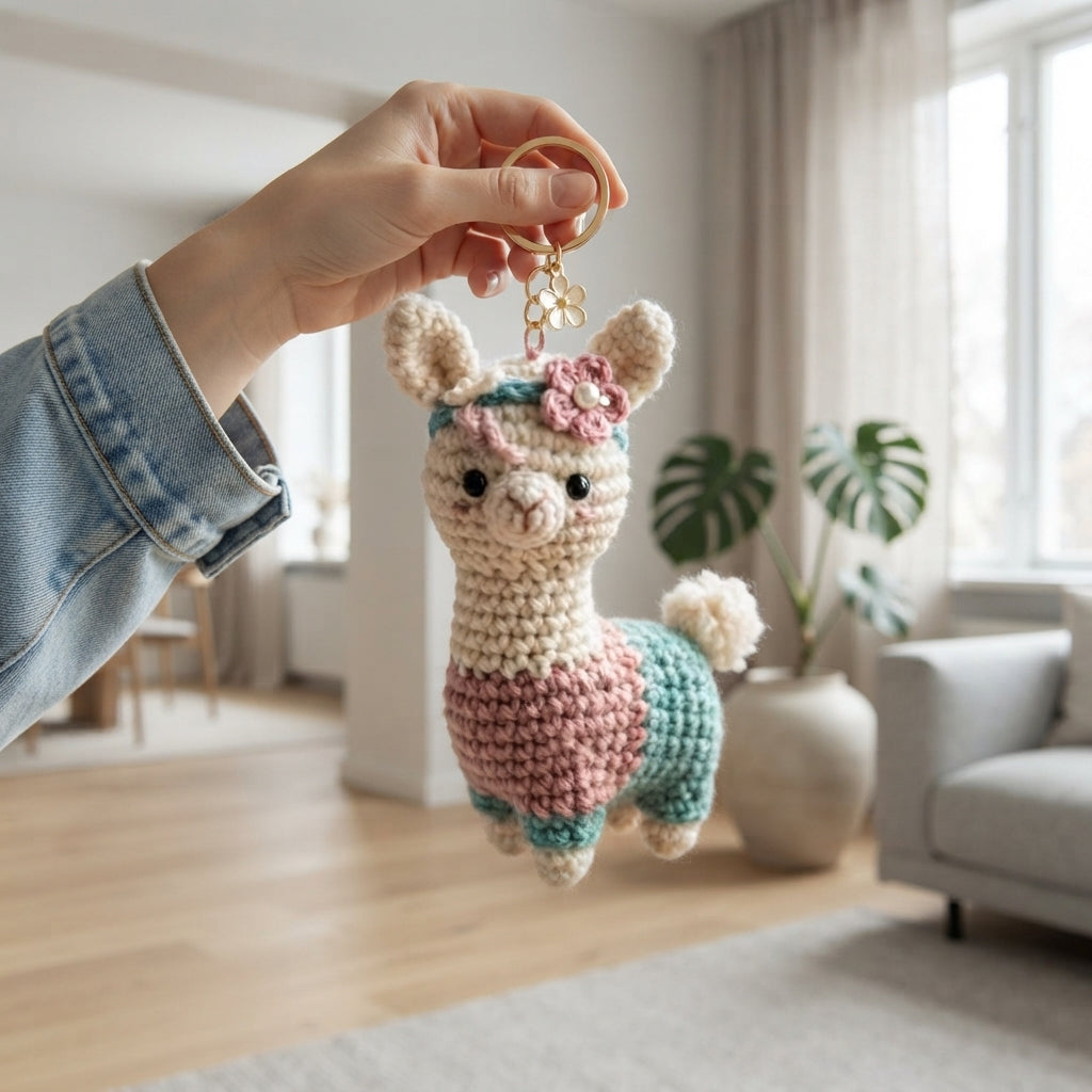 Gorgeous Keychain Bag Charm | Crochet PDF Pattern — Design 5