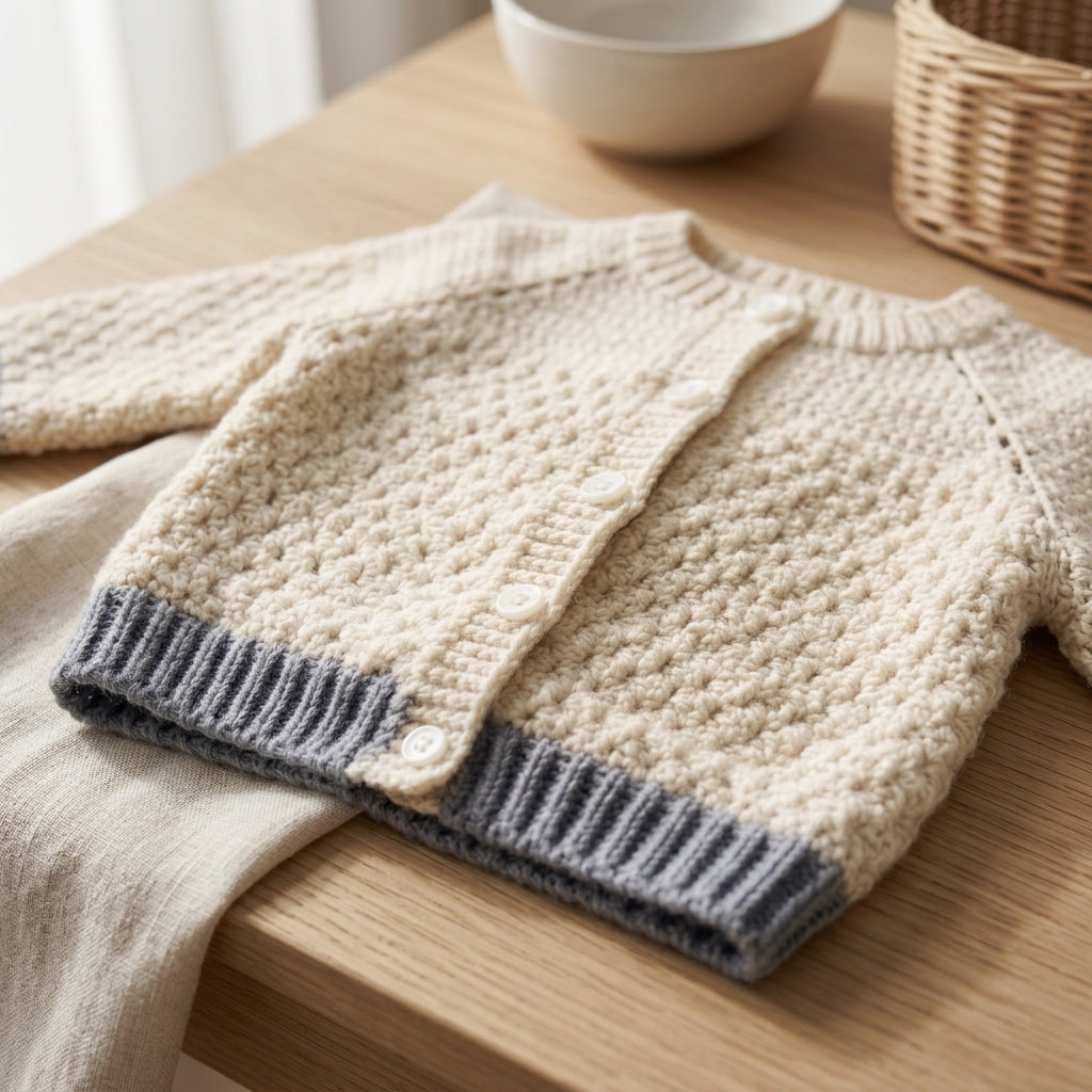 Cardigan Newborn Set Baby Cardigan | Crochet Pattern PDF