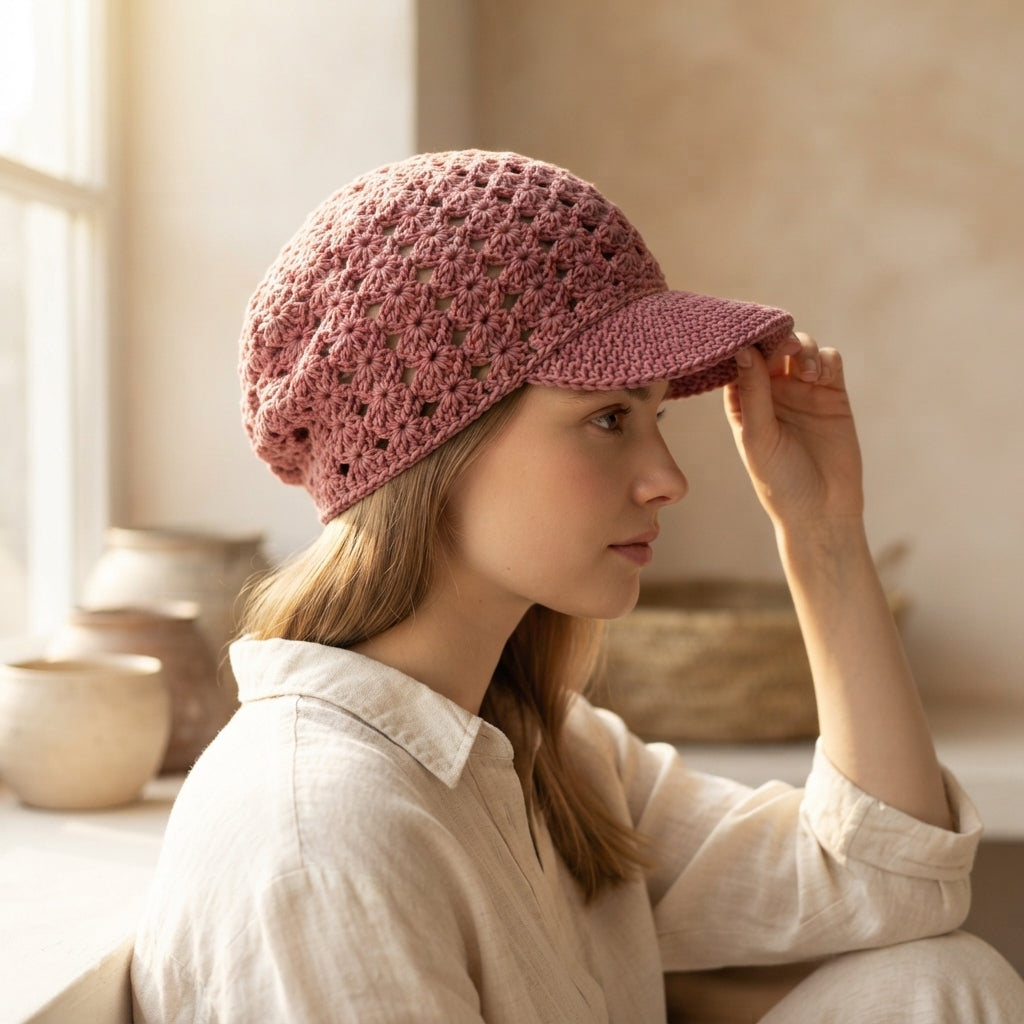 Classic Visor | Crochet Pattern Download — Design 2