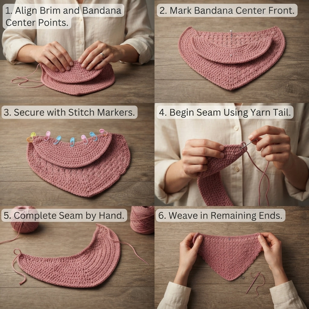 Classic Visor | Crochet Pattern Download — Design 2