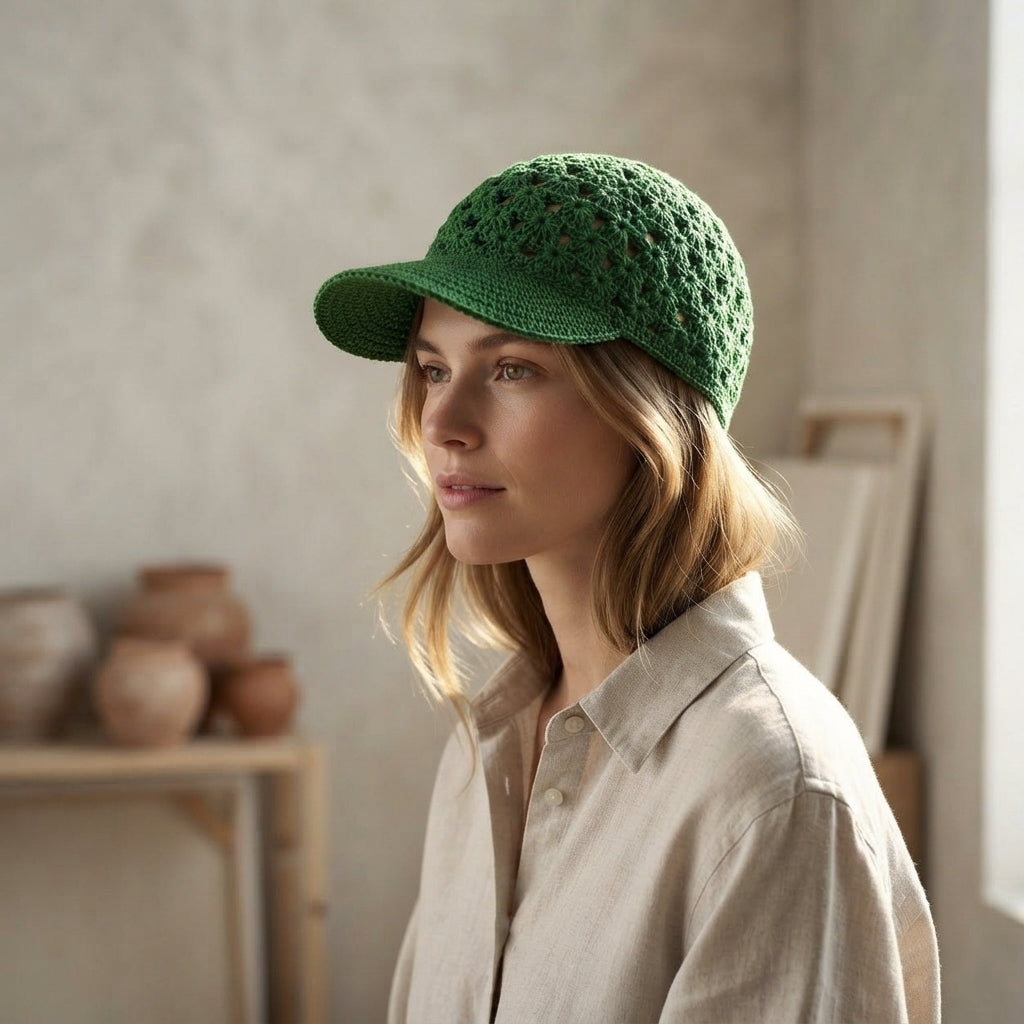 Classic Visor | Crochet Pattern Download — Design 2