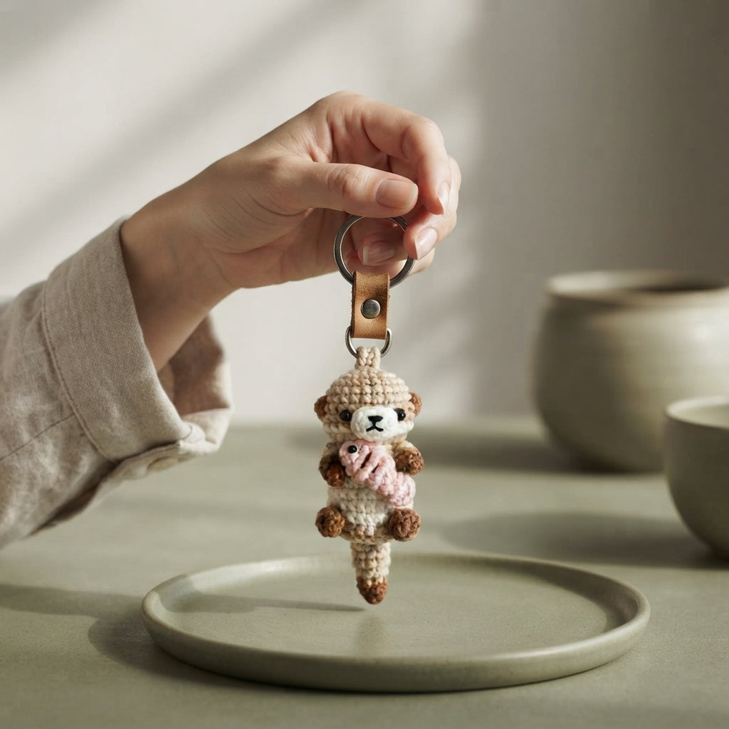 Unique Bag Charm Charm | Crochet Keychain Pattern