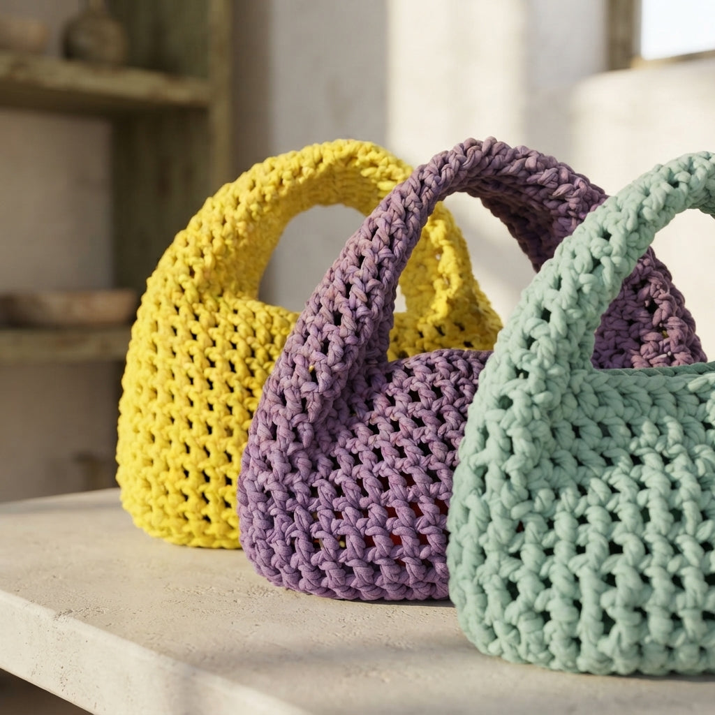 Purse Summer Shoulder Bag | Crochet Pattern PDF