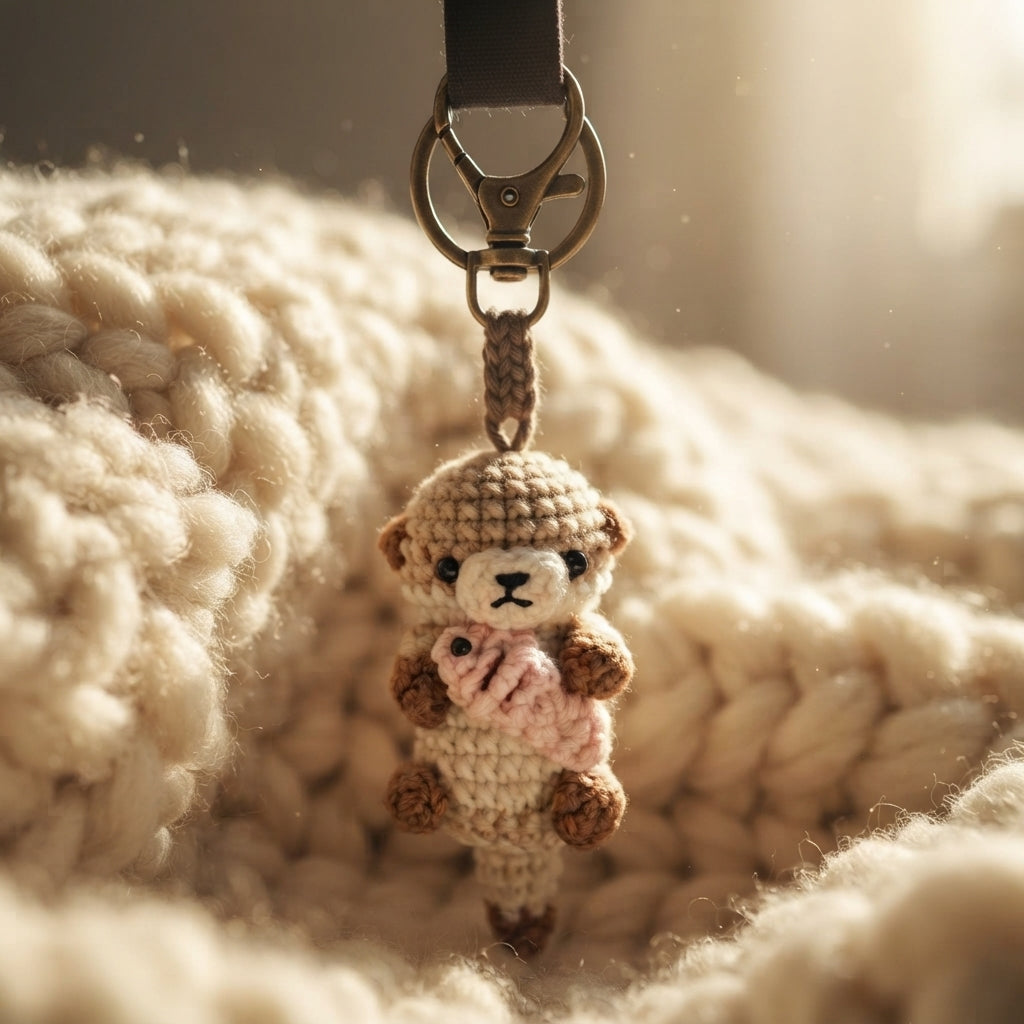 Unique Bag Charm Charm | Crochet Keychain Pattern