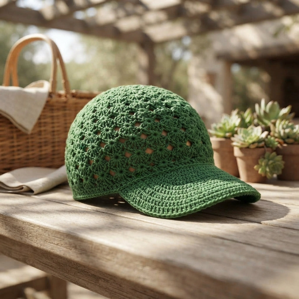 Classic Visor | Crochet Pattern Download — Design 2