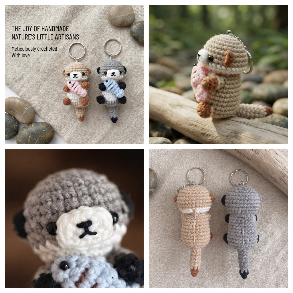 Unique Bag Charm Charm | Crochet Keychain Pattern