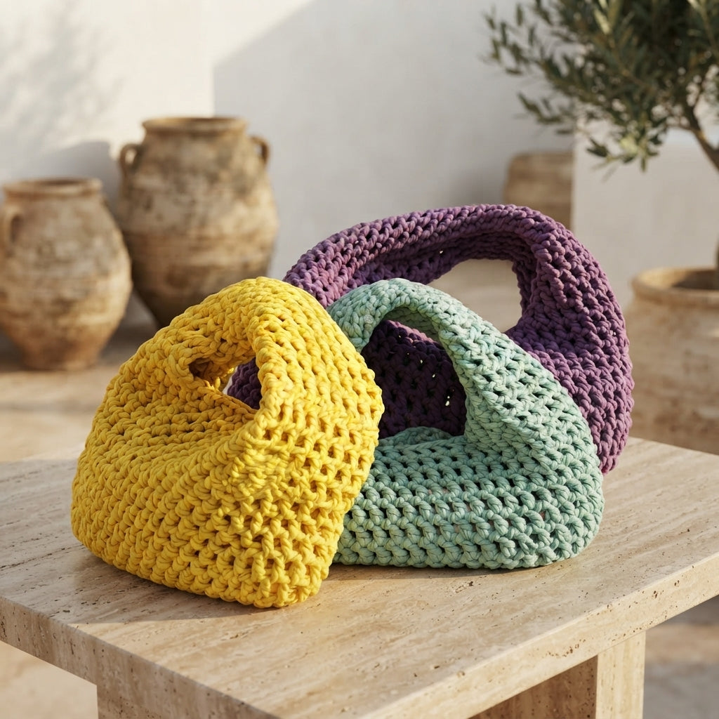 Purse Summer Shoulder Bag | Crochet Pattern PDF