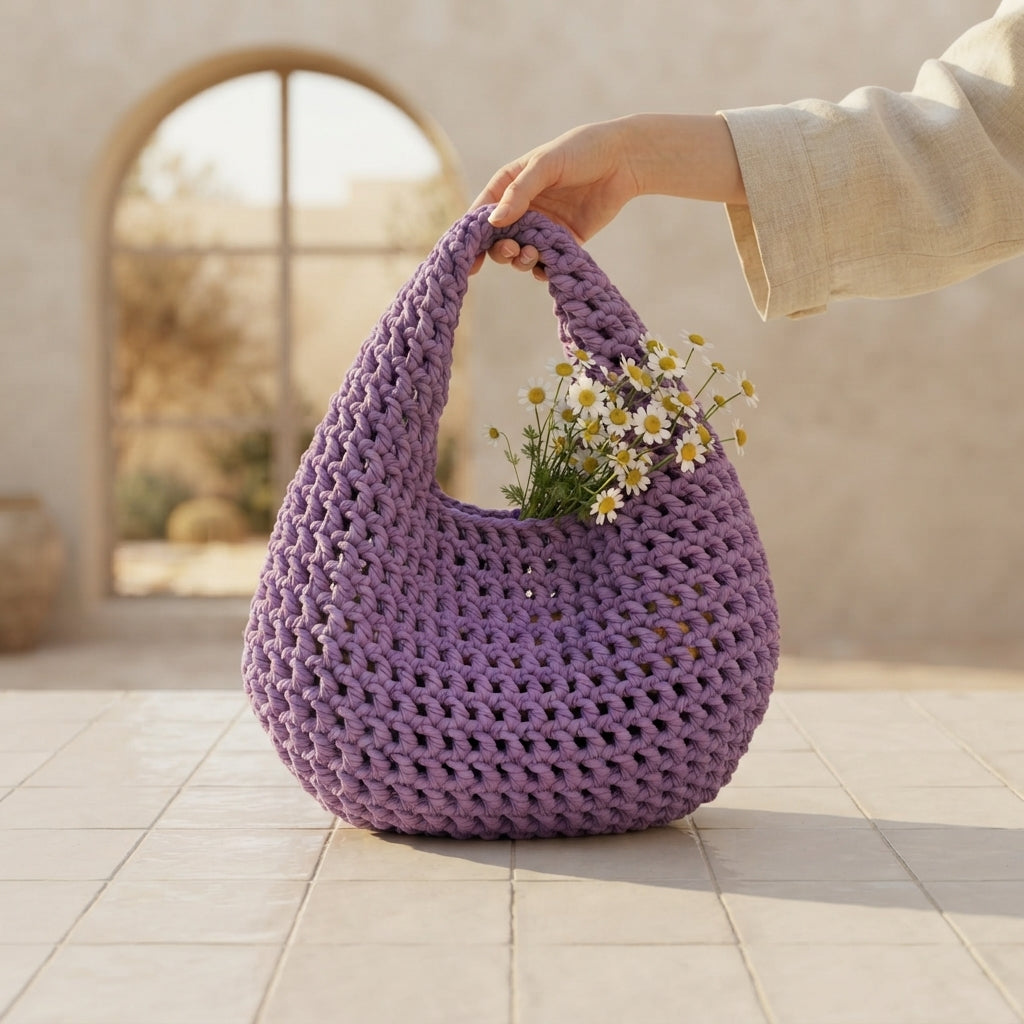 Purse Summer Shoulder Bag | Crochet Pattern PDF