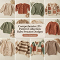 20+ Sweater Bundle Baby Sweater | Crochet Pattern PDF