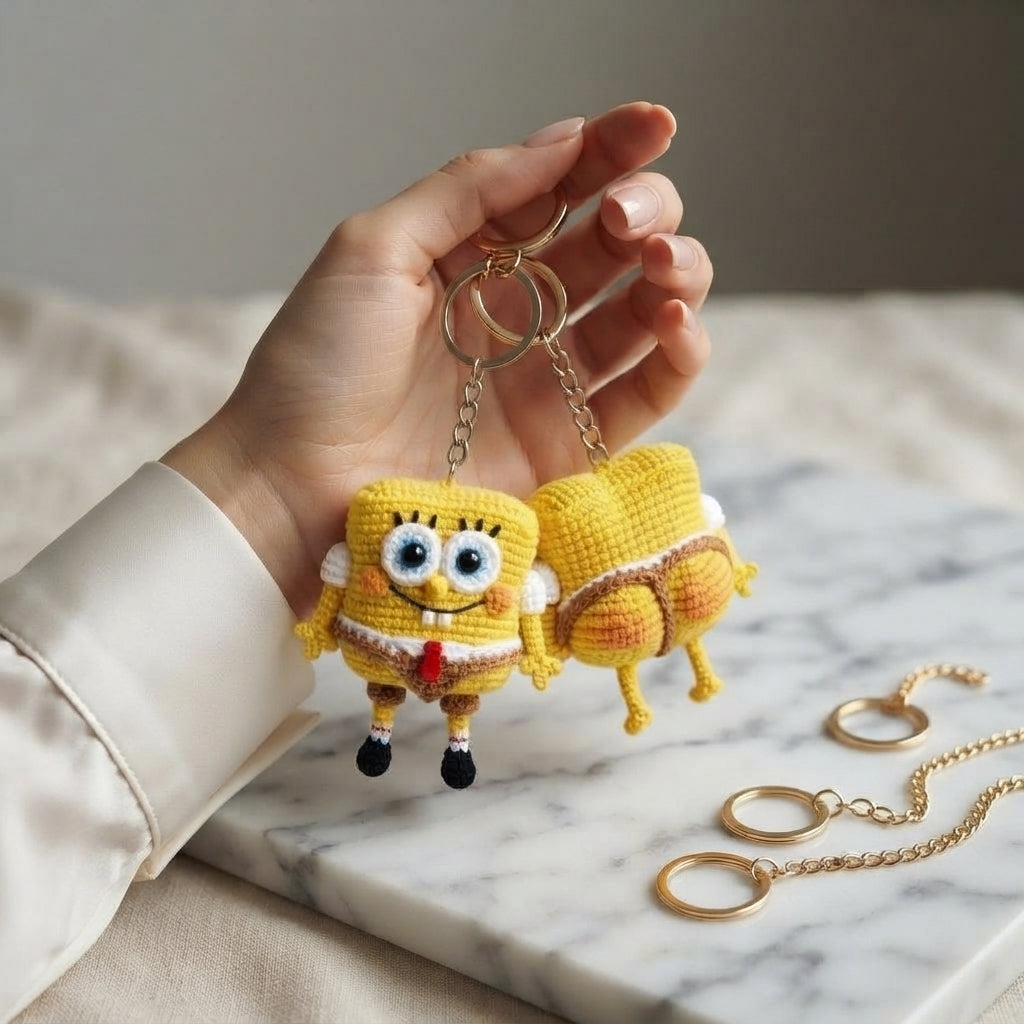 Handcrafted Keychain Keychain | Amigurumi PDF — Design 6