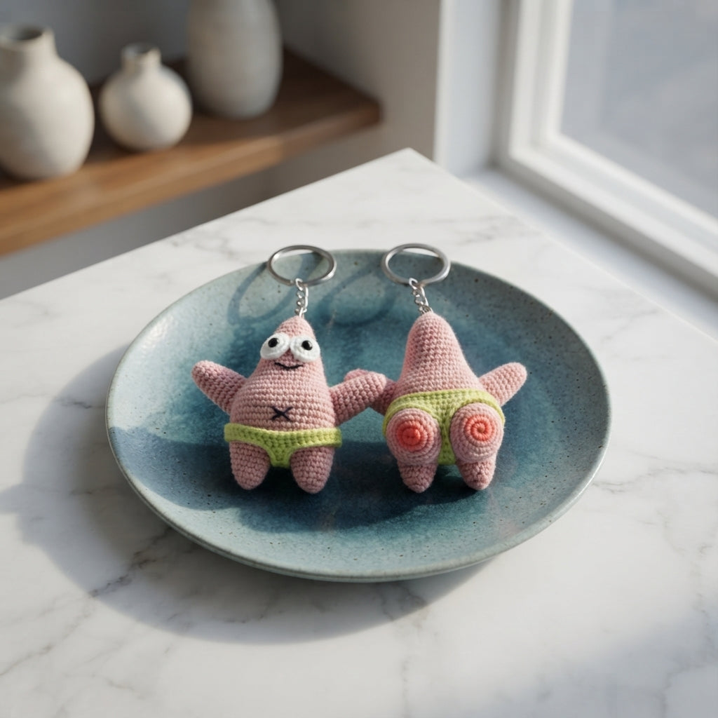 Handcrafted Keychain Keychain | Amigurumi PDF — Design 6