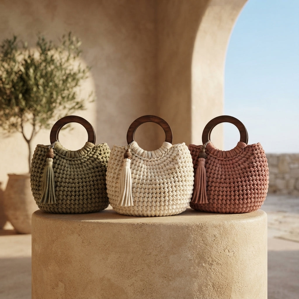 Boho Purse Tote | Crochet Pattern PDF