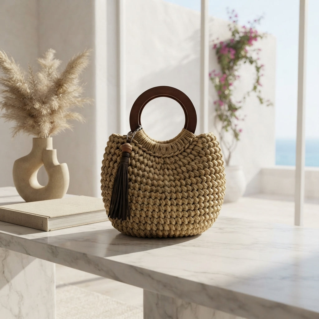Boho Purse Tote | Crochet Pattern PDF