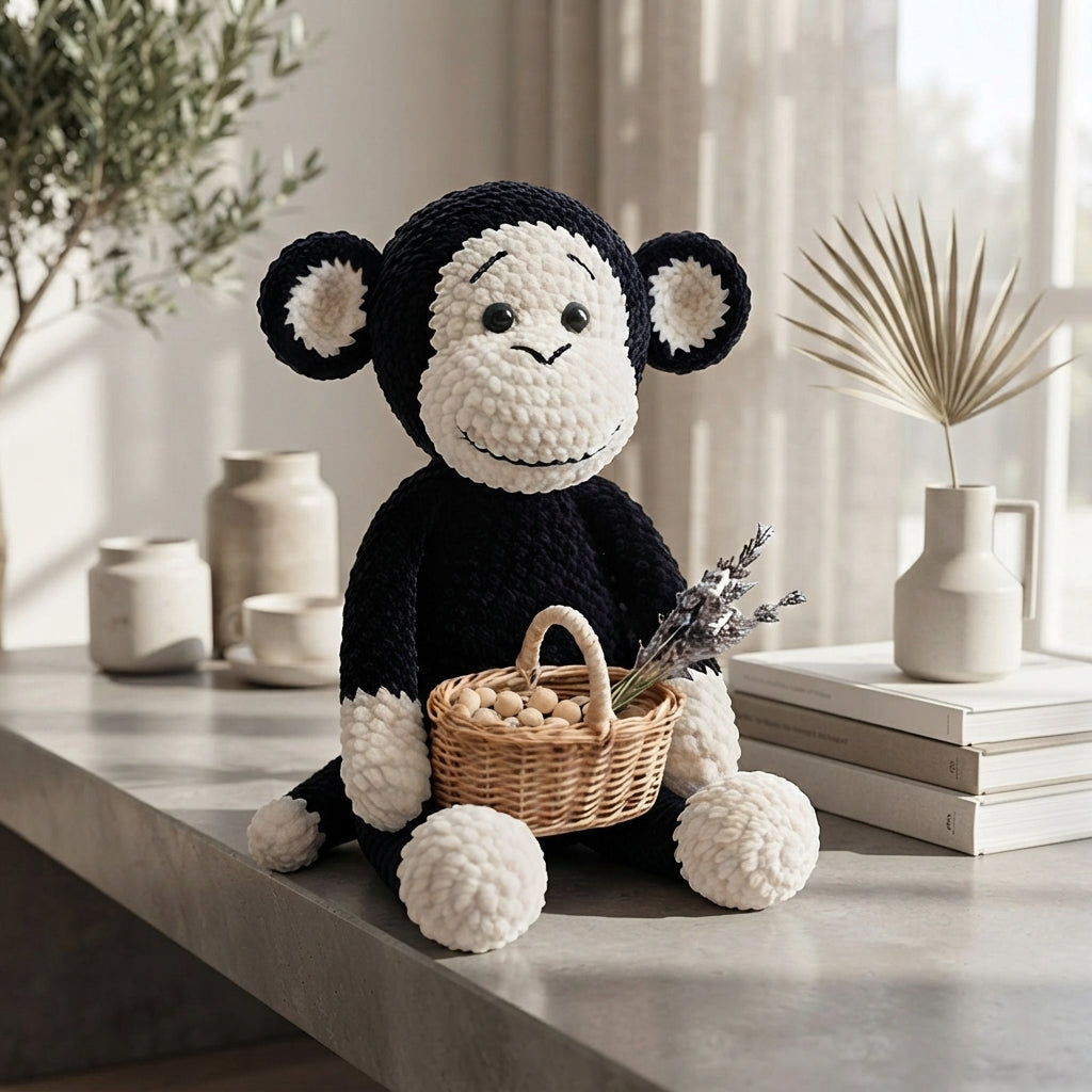 Charming Monkey Companion | Crochet Pattern PDF