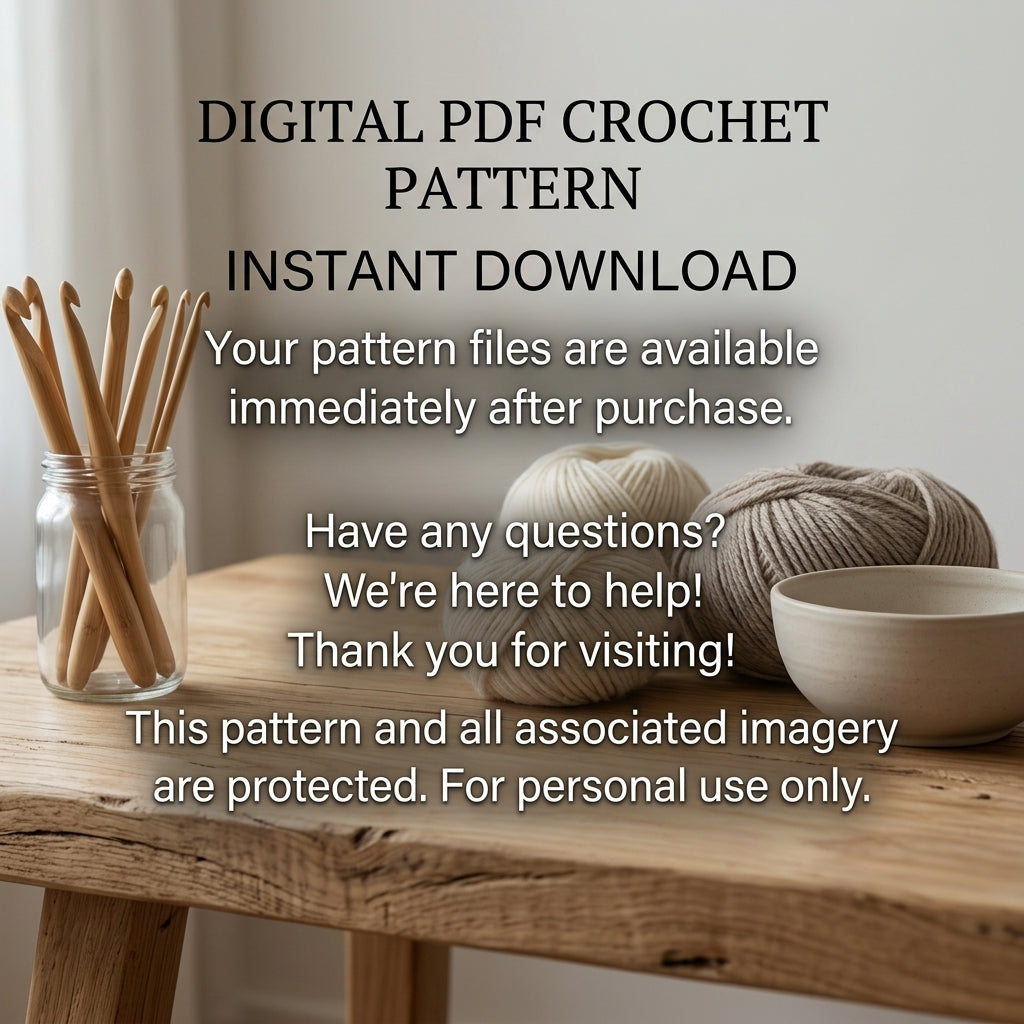 Sweater Hat Booties Baby Sweater | Crochet Pattern PDF