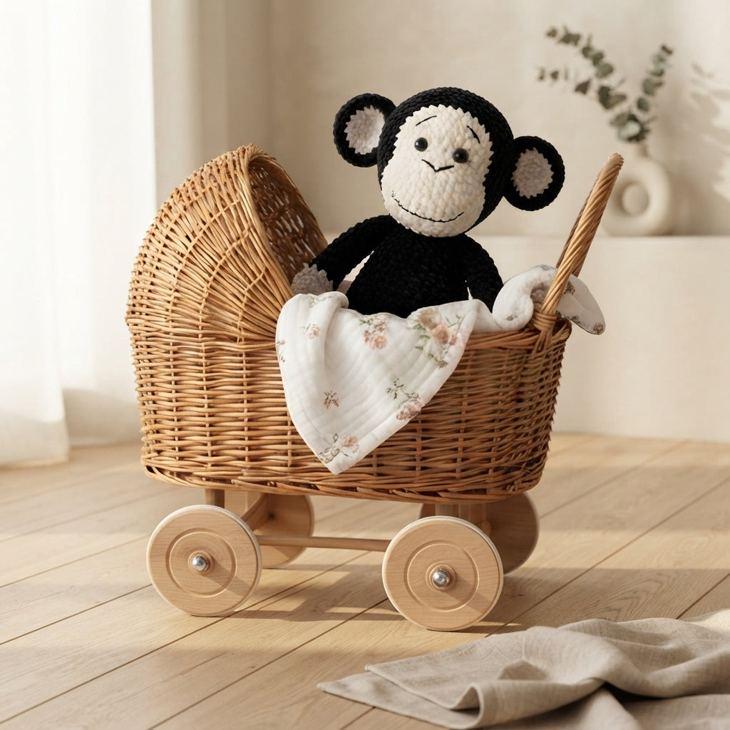 Charming Monkey Companion | Crochet Pattern PDF