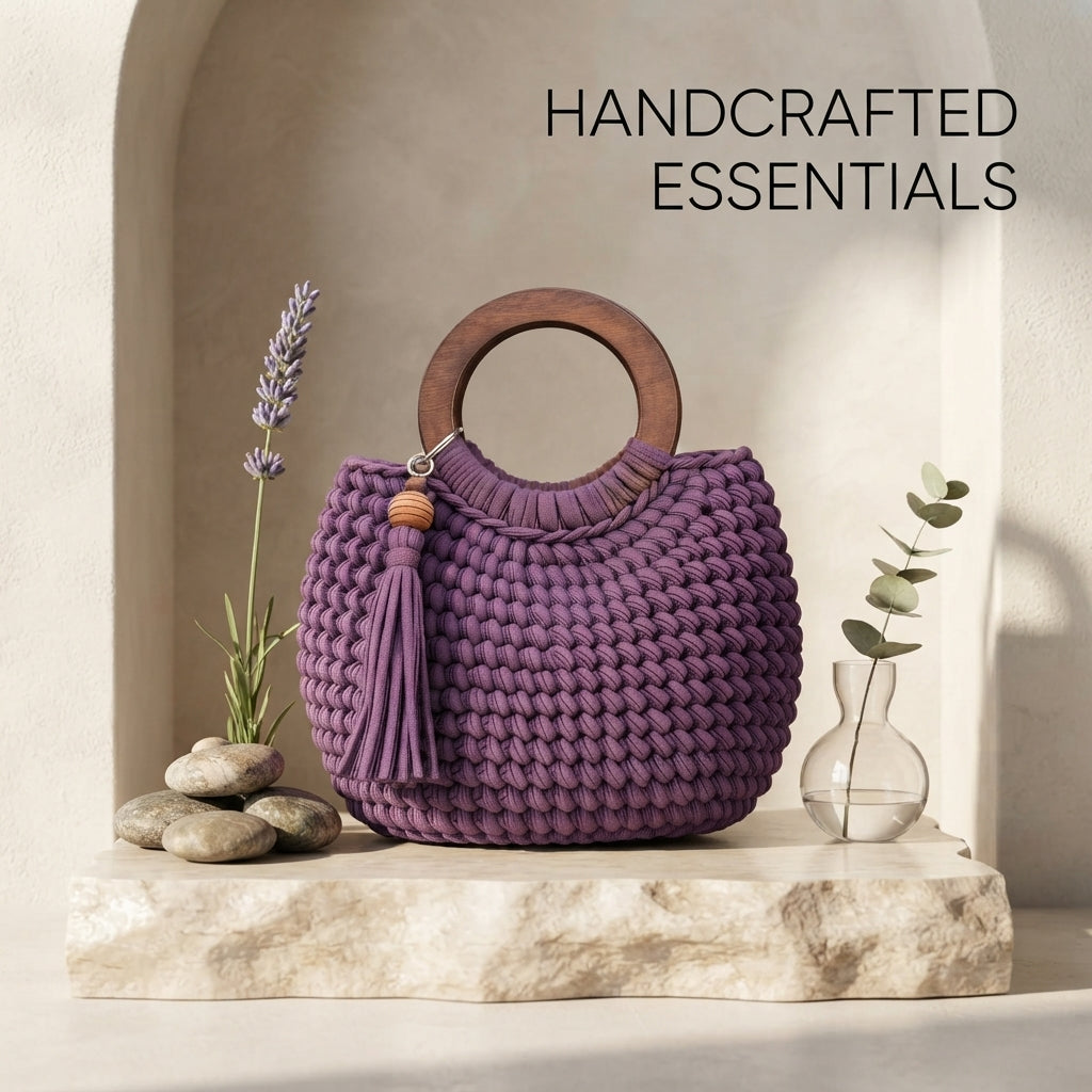 Boho Purse Tote | Crochet Pattern PDF