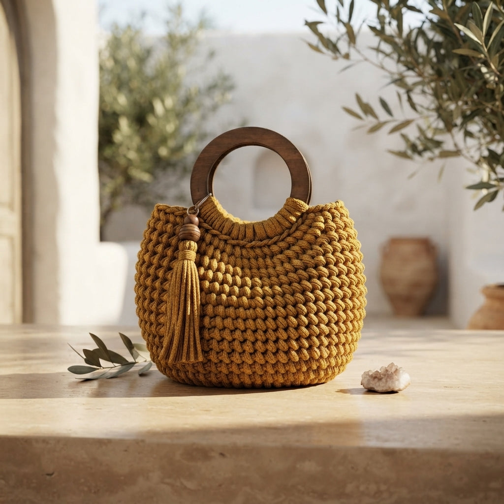 Boho Purse Tote | Crochet Pattern PDF