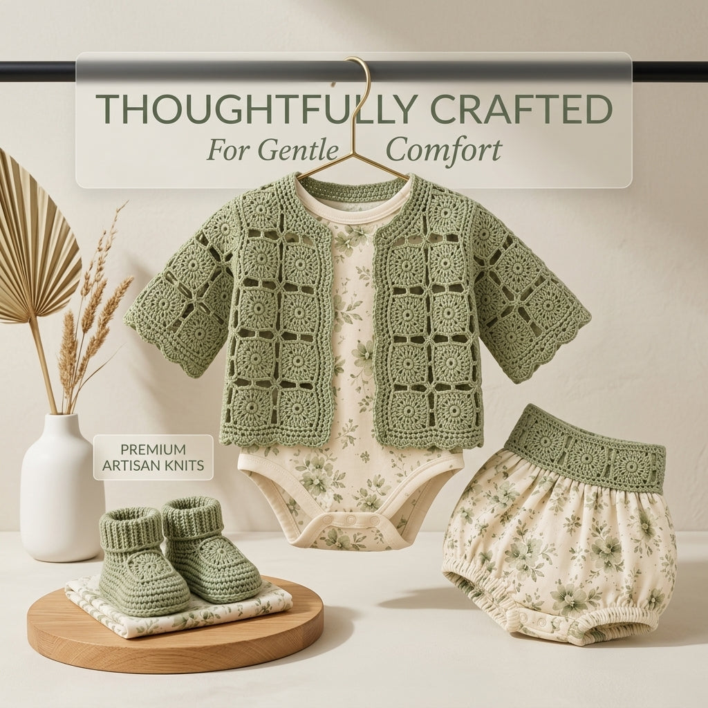 Cardigan Sweater Children'S Baby Cardigan | Crochet Pattern PDF