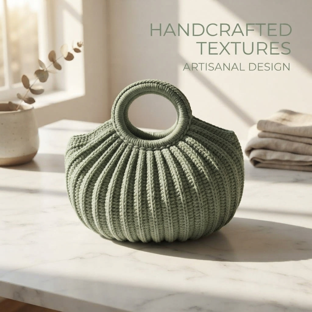 Purse Shell Stitch Tote | Crochet Pattern PDF