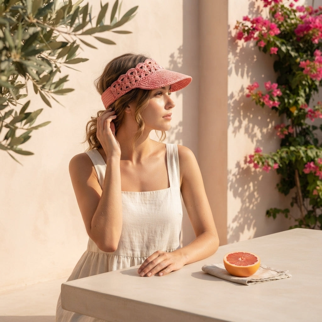 Trendy Sun Hat | Crochet Visor Pattern