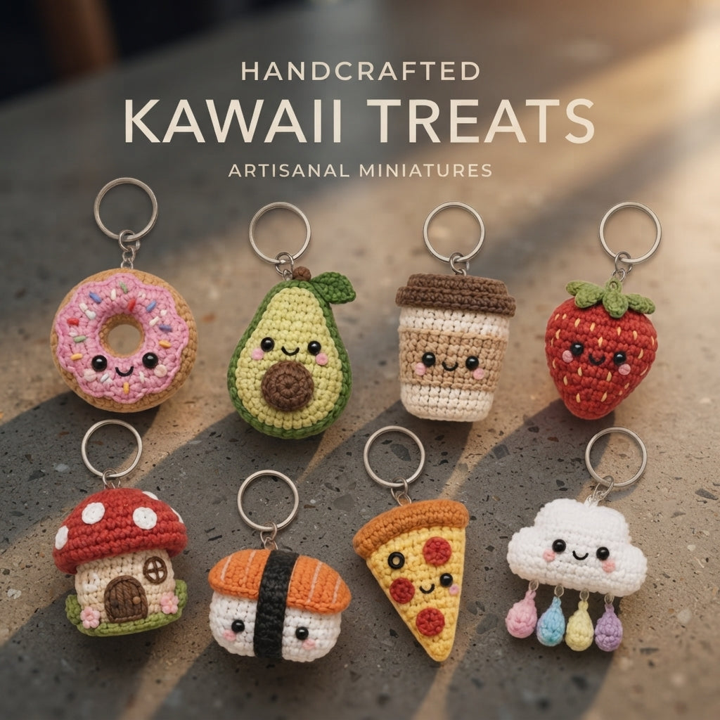 Premium 130+ Mini Charms | Amigurumi Pattern Pack