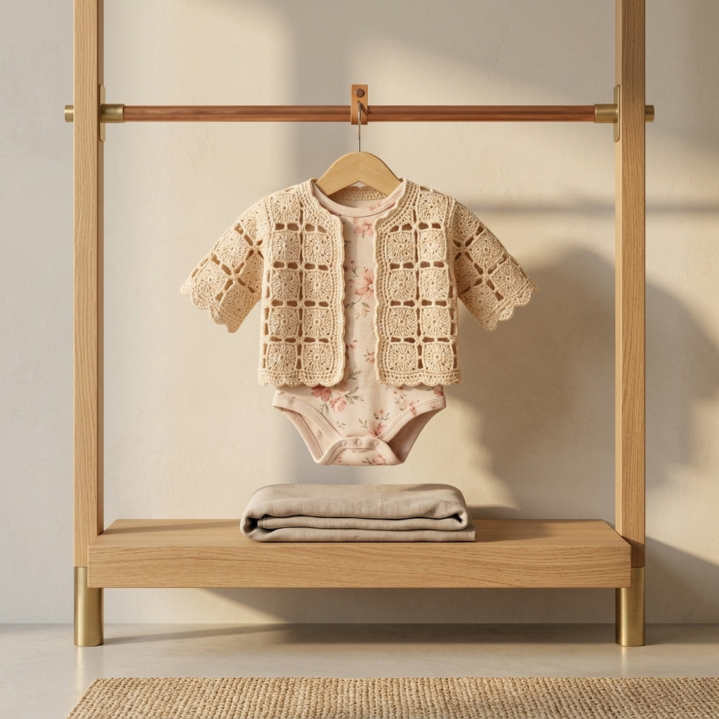 Cardigan Sweater Children'S Baby Cardigan | Crochet Pattern PDF