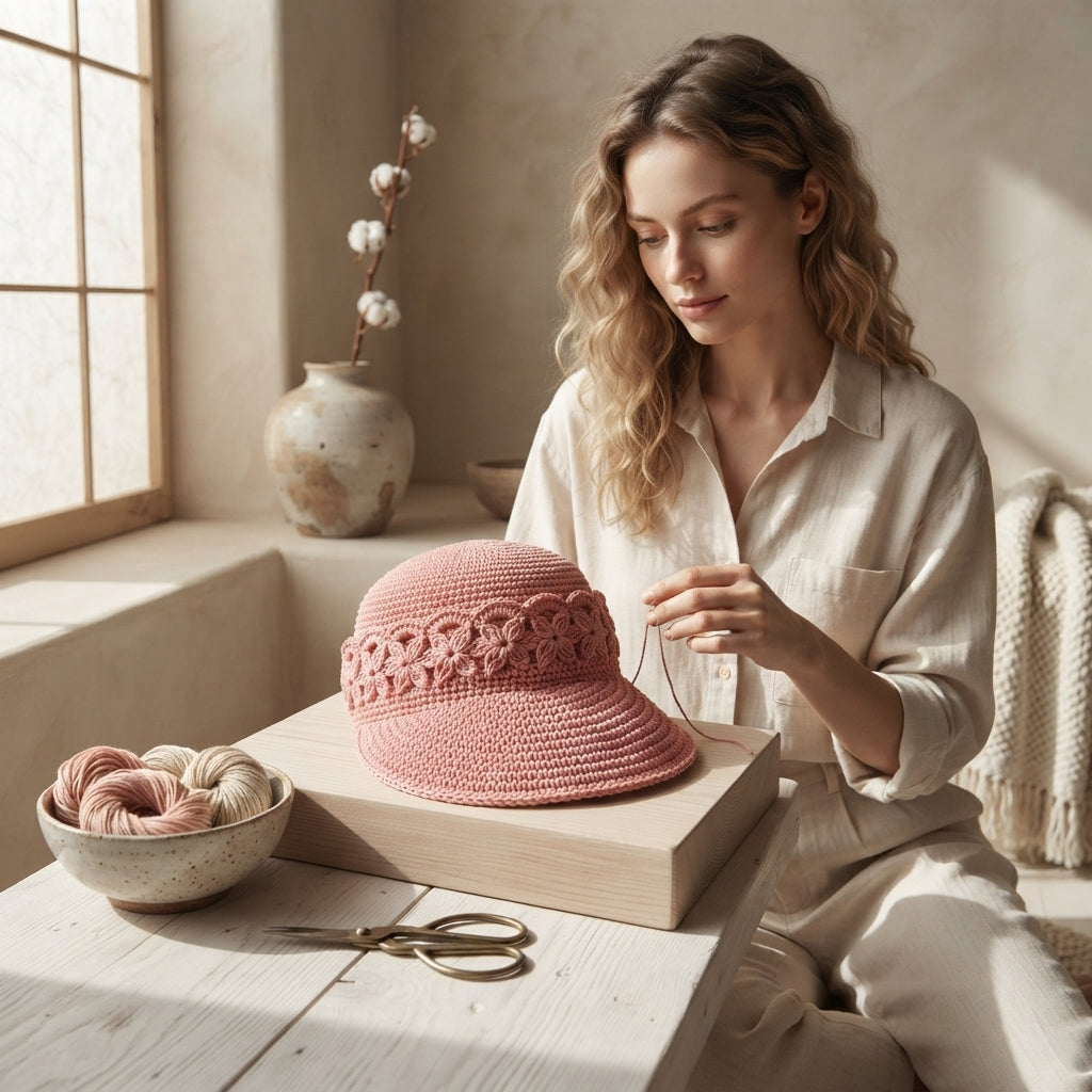Trendy Sun Hat | Crochet Visor Pattern