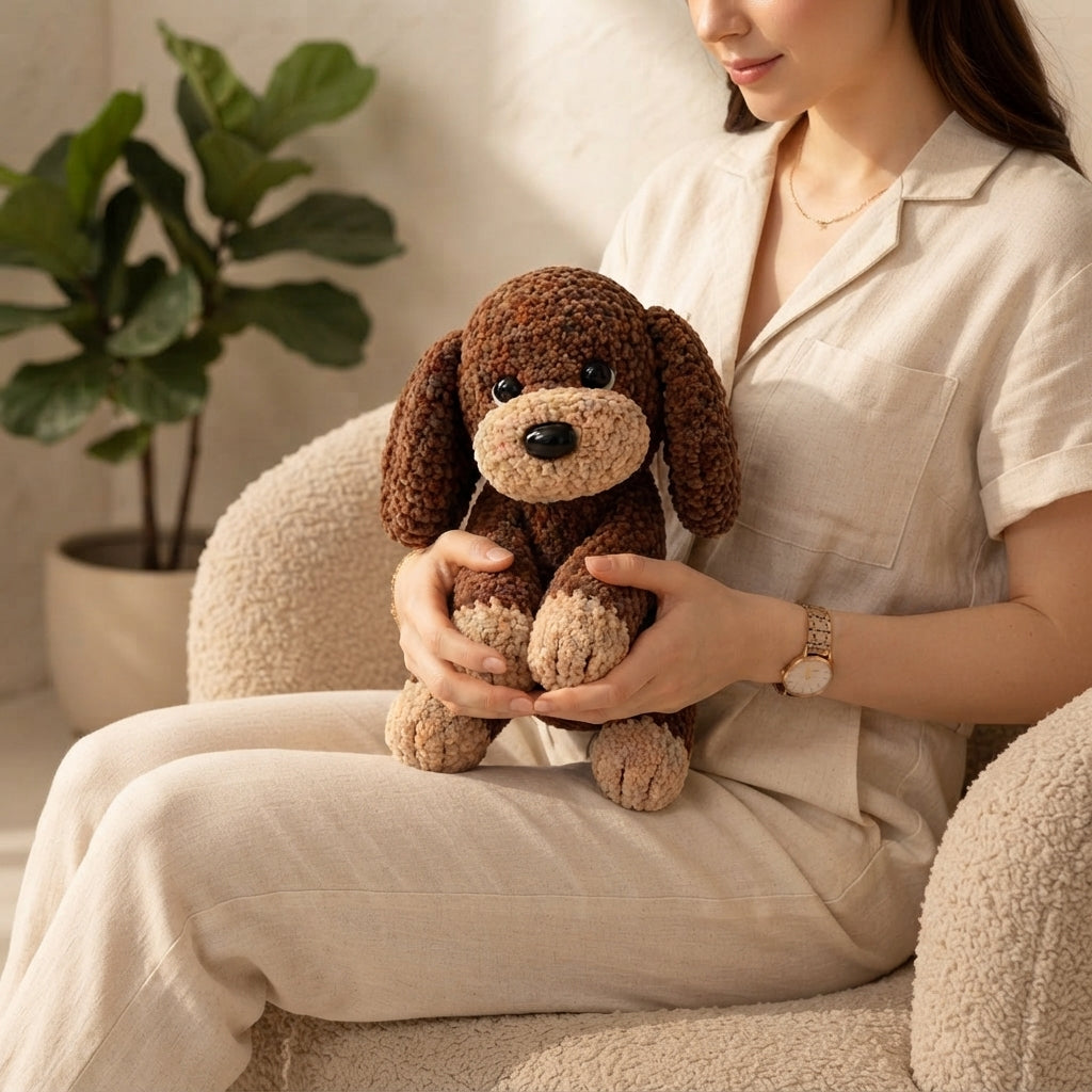 Sweet Amigurumi Puppy V2 | Crochet PDF Pattern