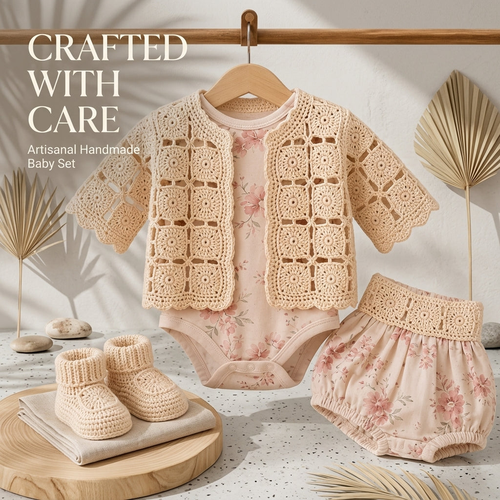 Cardigan Sweater Children'S Baby Cardigan | Crochet Pattern PDF