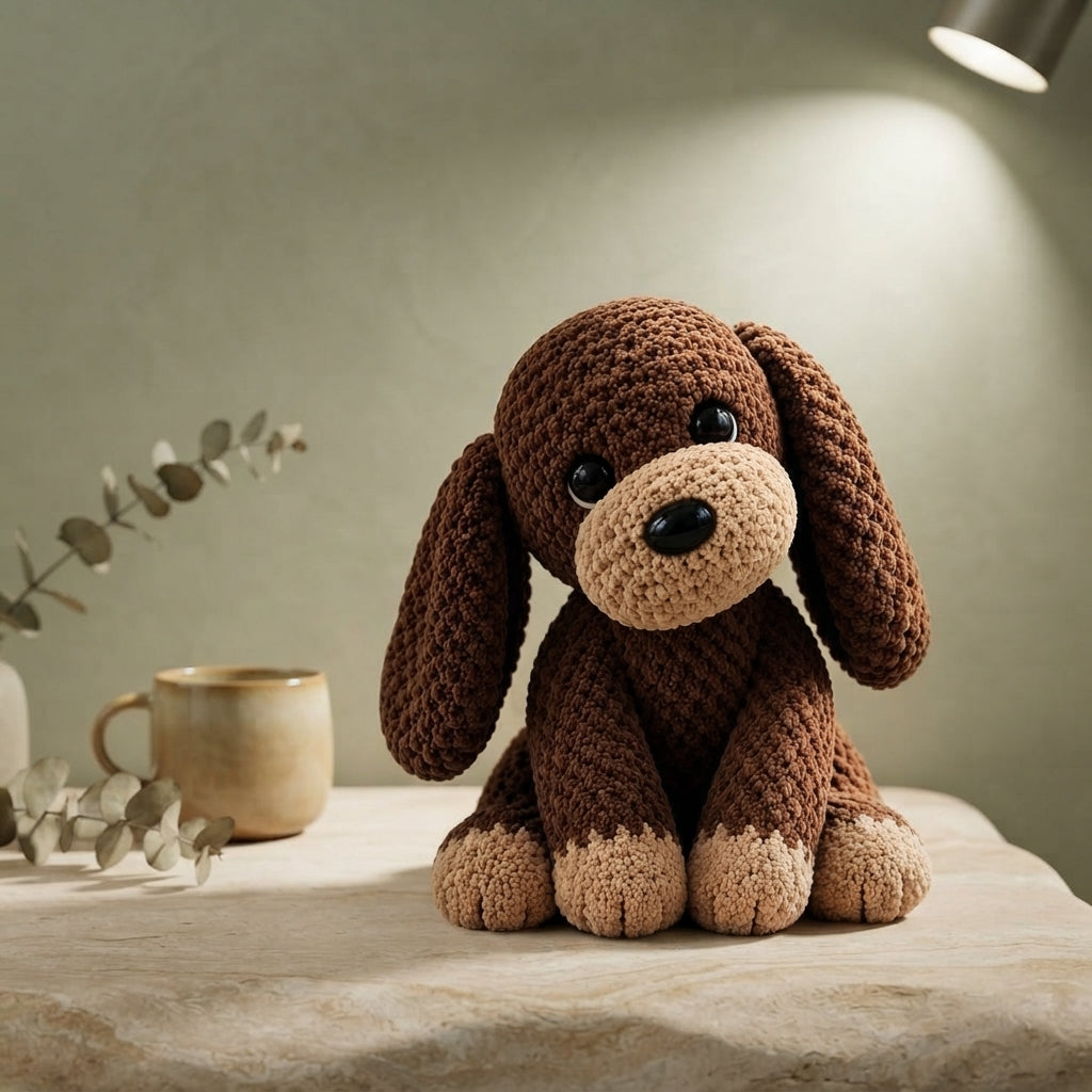 Sweet Amigurumi Puppy V2 | Crochet PDF Pattern