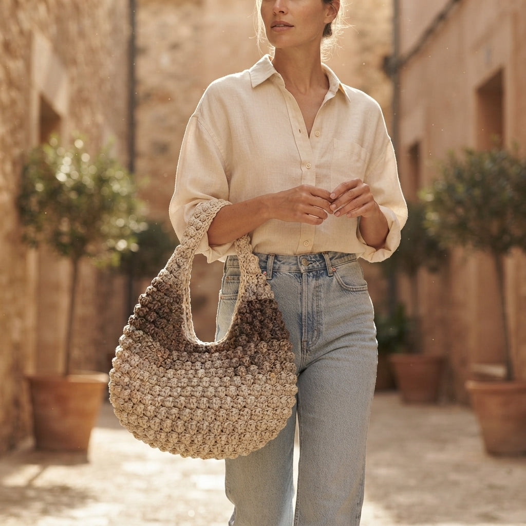 Purse Handbag Beach Bag V9 | Crochet Pattern PDF